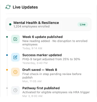 Live Updates